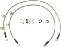 950.42012 Infiniti, Nissan Främre Stålomspunna Bromsslangar Stoptech